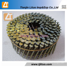 Electro Galvanized Coil Clavo común con espiga lisa